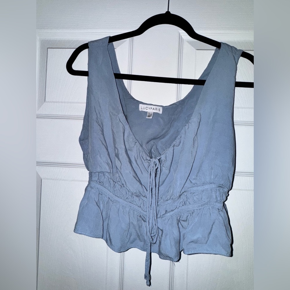 Lucy Paris Blue Women's Top